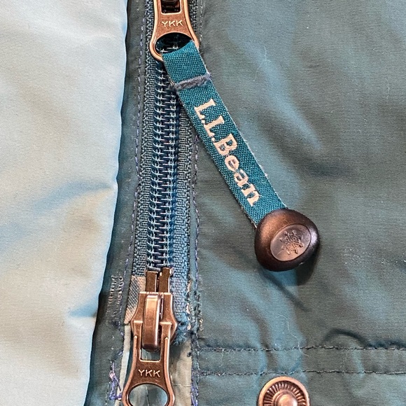 L.L. Bean Full Zip Hooded Jacket 4 Zip Pockets - Picture 9 of 16
